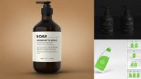 6999+ Soap Bottle Mockup Professional PSD Template