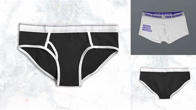 7026+ Underwear Box Mockup PSD Free Download