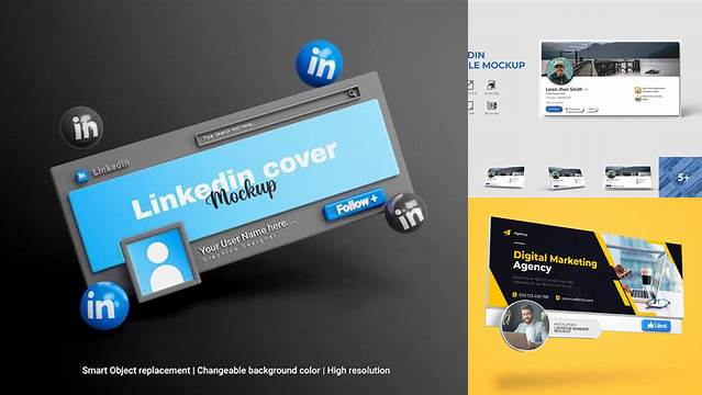 7032+ Linkedin Mockup Psd 2020 PSD Download