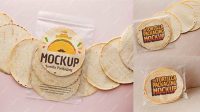 7034+ Tortilla Packaging Mockup Mockup File Free Download