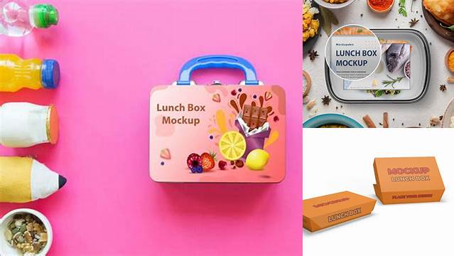 7044+ Lunch Box Mockup Psd Best for Showcase