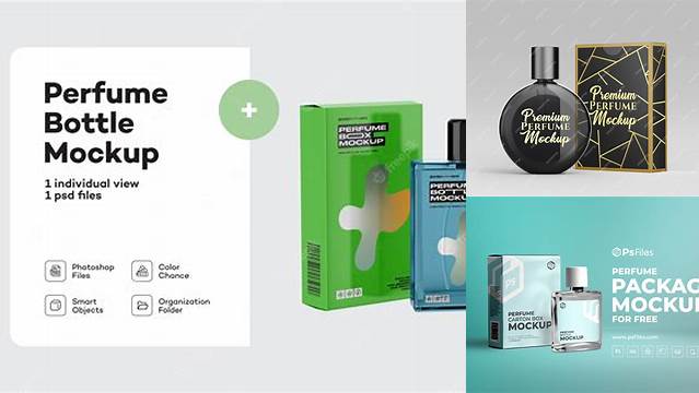 7046+ Perfume Box Mockup Hight Resolution