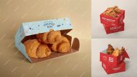 7055+ Croissant Mockup Free Editable PSD