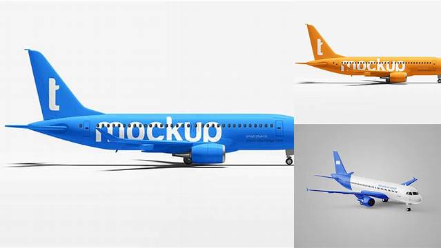 7059+ Airplane Mockup Psd Free Hight Resolution