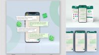 7063+ Whatsapp Chat Mockup Psd Free Exclusive Digital PSD Resource