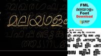 7065+ Malayalam Fml Fonts Pack Premium PSD Freebie