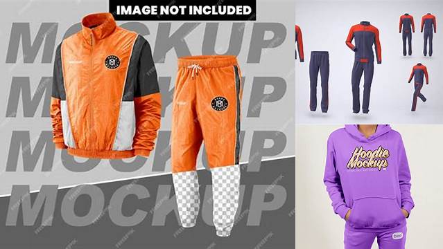 7065+ Tracksuit Mockup Easy-to-Edit PSD