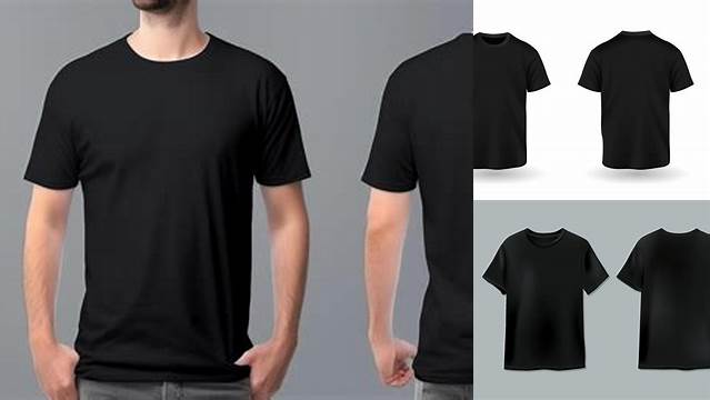 7073+ Black Shirt Mockup Free Best for Showcase