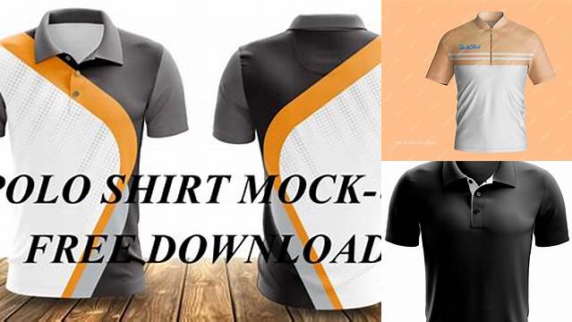 7075+ Polo Shirt Sublimation Mockup Download Free