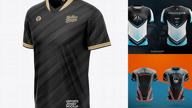 7076+ Esports Jersey Mockup Free Mockup PSD