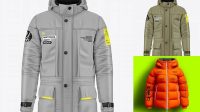 7087+ Parka Jacket Mockup Include TIFF