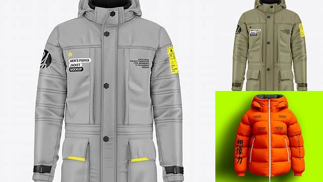 7087+ Parka Jacket Mockup Include TIFF