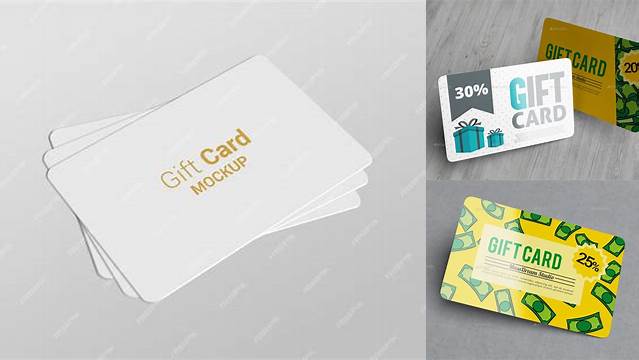 7091+ Gift Card Mock Up For Free Download