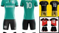 7096+ Template Jersey Futsal Polos PSD Free Download