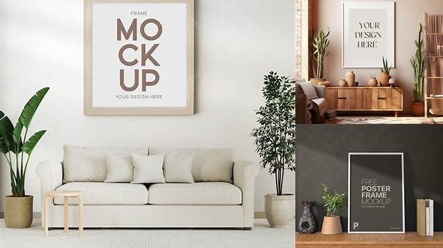 7098+ Mockup Quadros Decorativos Easy Editable