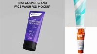 7103+ Face Wash Mockup Free Download PSD Free Download