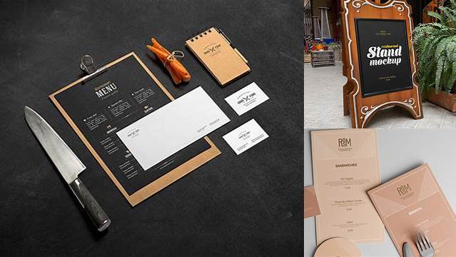 7108+ Restaurant Branding Mockup Psd Smart PNG Image