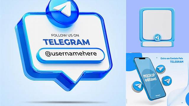 7112+ Telegram Mockup Psd High-Quality Editable PSD