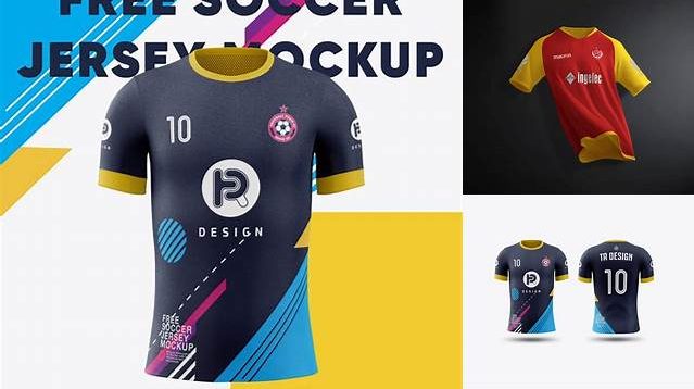 7116+ Soccer Jersey Mockup Free Include TIFF