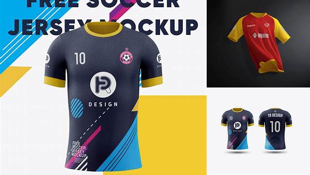 7116+ Soccer Jersey Mockup Free Include TIFF