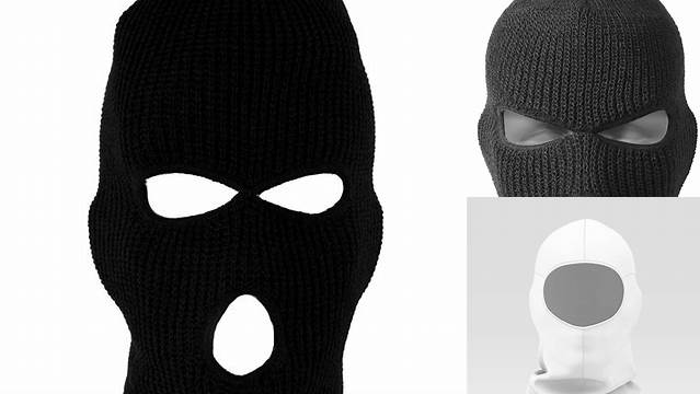 7118+ Ski Mask Mock Up Versatile PSD Mockup File