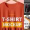 712+ Sublimation Shirt Mockup Psd Mockup PSD Free Download