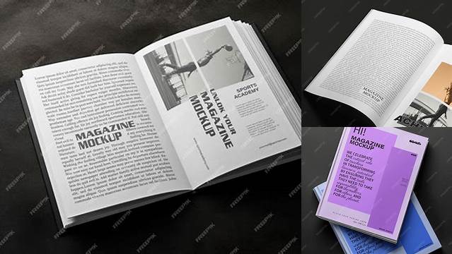 7124+ Zine Mockup Editable PSD File