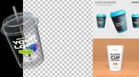 7125+ Plastic Cup Mockup Free Customizable Design Files