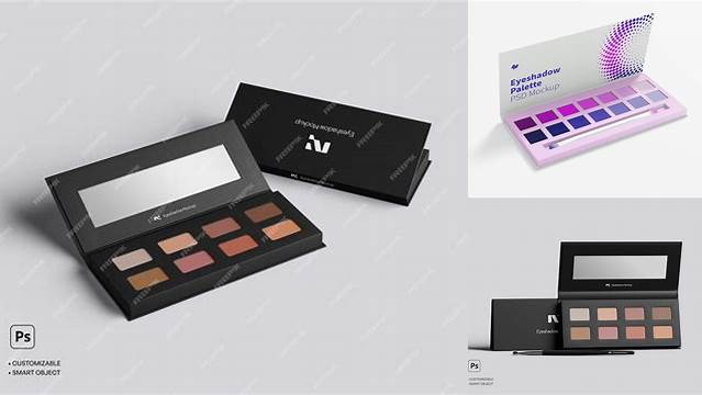 7126+ Eyeshadow Palette Mockup Psd Free Premium Design Freebie