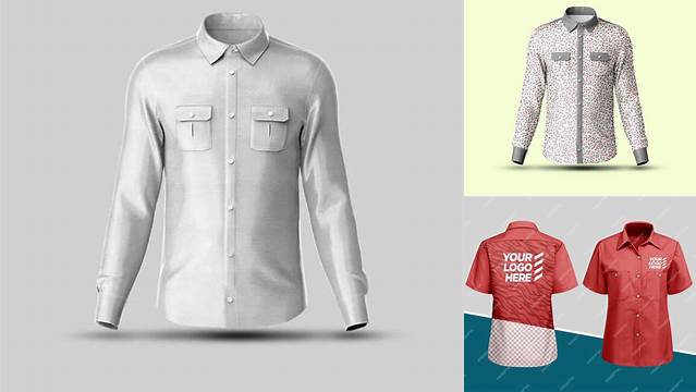 7133+ Corporate Shirt Mockup Psd Best for Showcase