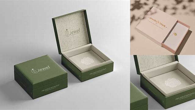 7135+ Free Jewelry Box Mockup Professional PSD Mockup