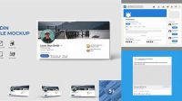 715+ Mockup Linkedin Free PSD Free Download