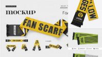 716+ Fan Scarf Mockup Free Best for Showcase