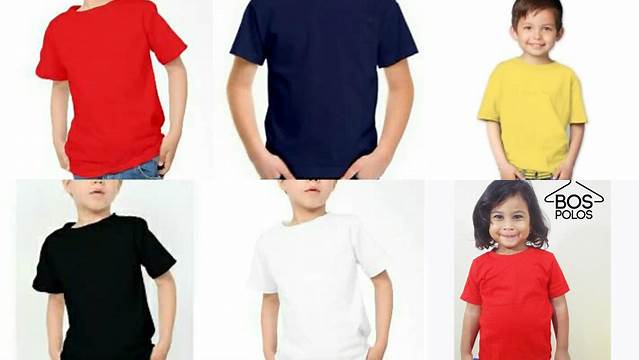 7162+ Kaos Anak Mockup Smart Layer PSD