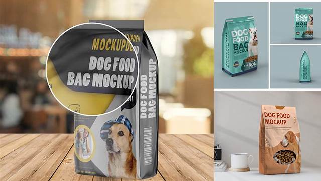 7170+ Dog Food Bag Mockup Free Professional PSD Template