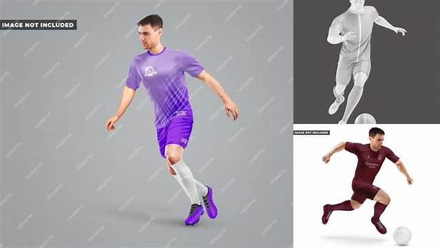 7170+ Soccer Player Mockup Digital Download