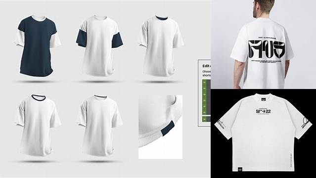 7172+ Oversize T Shirt Mockup Premium Quality Freebie