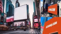 7178+ Times Square Billboard Mockup Digital Download