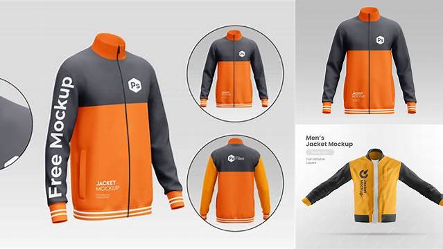 7180+ Jacket Mock Up Free PSD