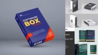 7180+ Software Box Mockup Free Creative Design Mockup