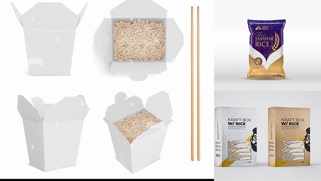 7189+ Rice Box Mockup Digital Download