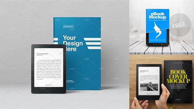 7196+ Free Ebook Mockup Free Graphic Design Resource