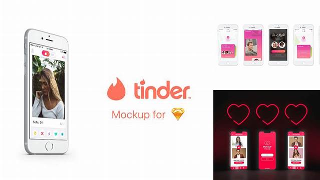 7216+ Tinder Mockup Free Include TIFF