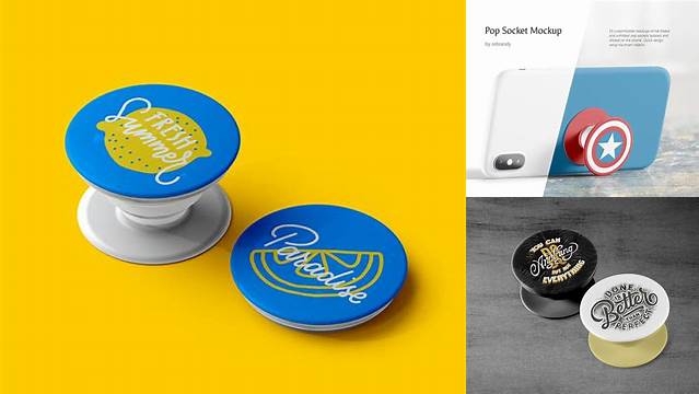 723+ Popsocket Mockup Free Digital Download