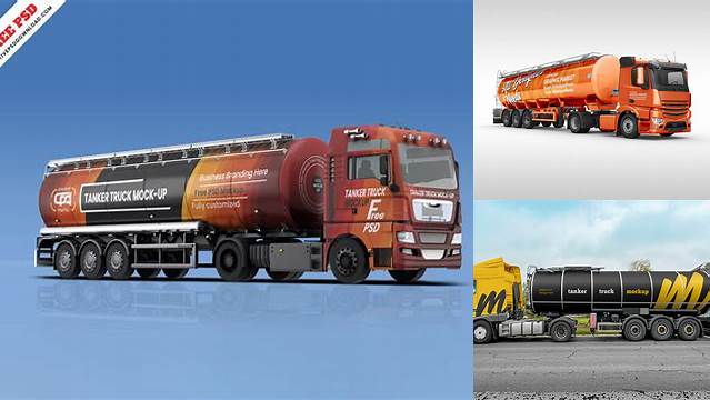 723+ Tank Truck Mockup Free PSD Free Download