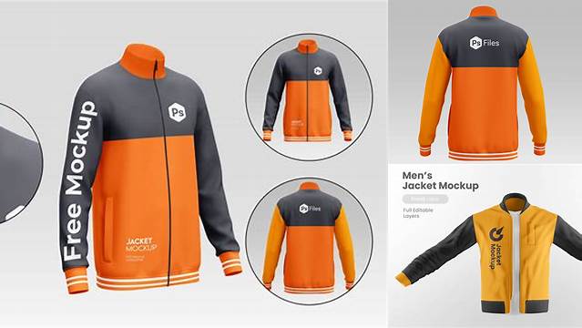 7238+ Mockup Jacket Psd Free Free PSD