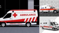 7242+ Ambulance Mockup Psd Download Free