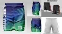 7246+ Soccer Shorts Mockup Smart Layer PSD