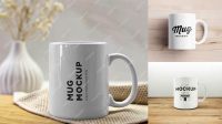 7253+ Mockup Mug Cdr PSD Download