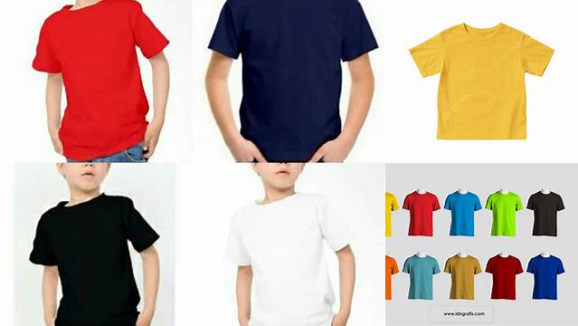 7254+ Download Mockup Kaos Anak Cdr Free PSD